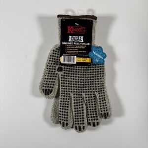 KINCO Alyeska Thermal 7-Gauge Knit Glove Large Acrylic-Wool 5298 PVC Palm